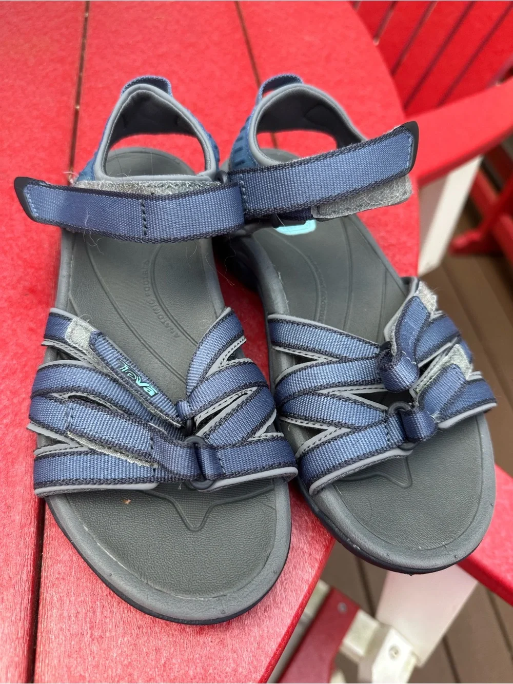 Teva Navy Blue Strappy Kids Sandals